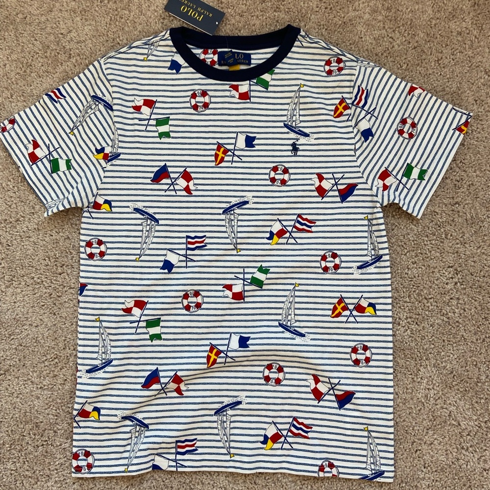 Polo ralph Lauren boy’s Tee. L 14-16 yrs - Picture 1 of 6